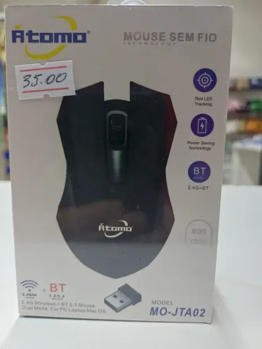 Mouse sem fio Átomo MO-JTA02