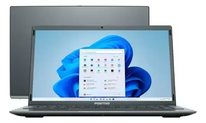 Notebook Positivo Motion C4120F-S 14" Intel Celeron 4GB SSD 120GB Win 11 + Capa
