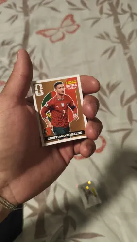 Figurinha Extra Cristiano Ronaldo Bronze 2026