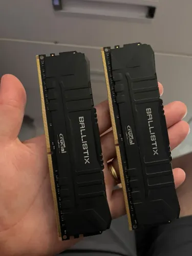 2 Pentes Memória Ram 8gb 2667mhz Crucial Ballistix