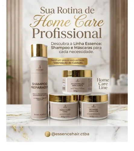 Kit Cromograma p/ seu CABELO uso em HOME CARE - Essence Hair