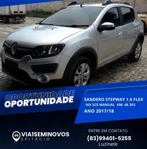 Renault Sandero Stepway Flex 1.6 16V 5P 2018