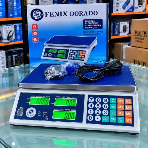Balança Digital 40Kg Comercial Nova