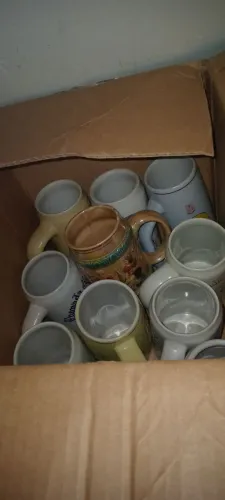 Kit 10 Canecas de chopp anos 60 porcelana, cerâmicas + Xícaras Pires e mais. 