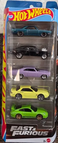 Hot Wheels Pack Velozes e Furiosos - Porsche