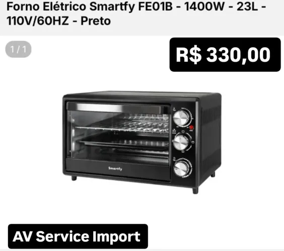 Forno elétrico - AV Service Import