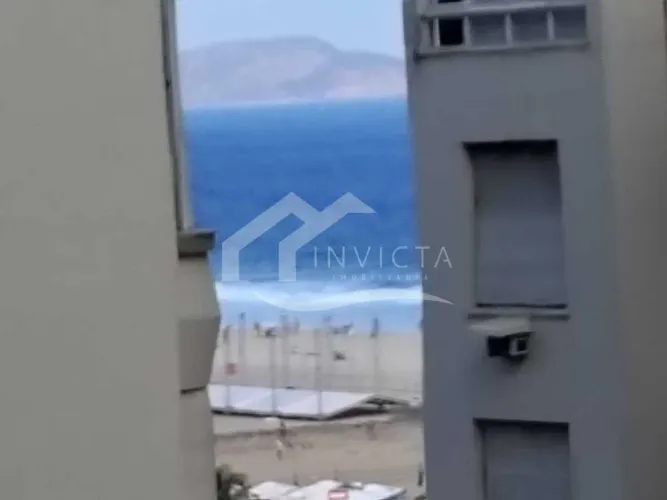 Maravilhosa sala comercial com vista mar singela