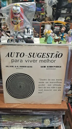 VINIL, AUTO-SUGESTÃO PARA VIVER MELHOR, DR. OTO FEISTHAUER E LEIB LEIBOVITC