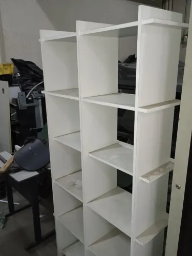 Prateleira Livreiro Colméia 10 Nichos Organizador