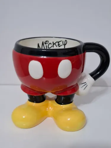 Caneca Mickey corpo original Disney produto raro