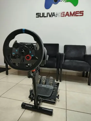 Volante para PS4 / PS5 e PC - Logitech G29 com Suporte - Garantia