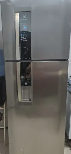 Geladeira Frost Free Electrolux inox