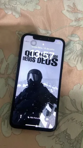 iPhone X funcionando pra sair logo