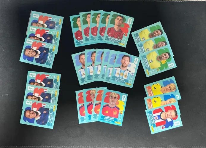 Figurinhas especiais da copa 2026