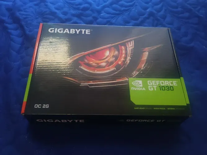 Gigabyte GeForce GT 1030 OC 2GB GDDR5 - Completa com Caixa