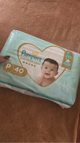 Fralda P da Pampers Premium 