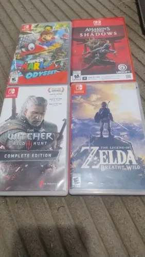 Vendo o lote de games