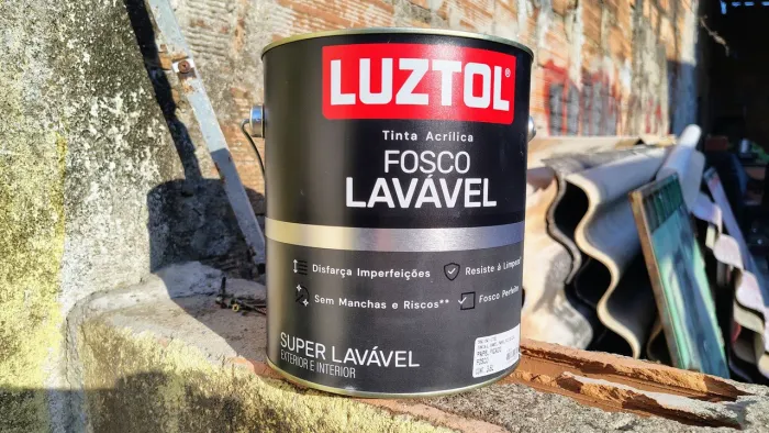 Tinta lavável Luztol