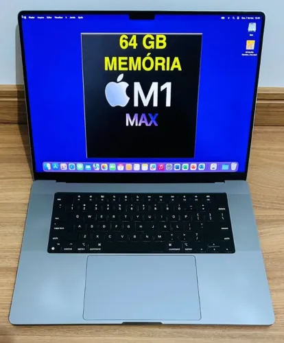 MacBook Pro 16" M1 Max 64GB RAM / 2TB SSD - Estado de Novo