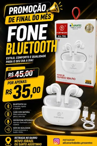 Fone Bluetooth