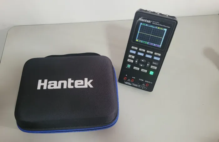Osciloscópio portátil Hantek 2D72 - 3 em 1<br>