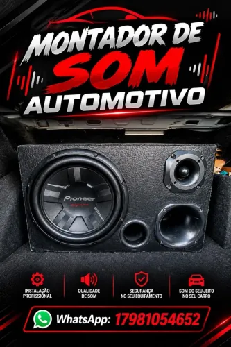 Instalação de som automotivo 