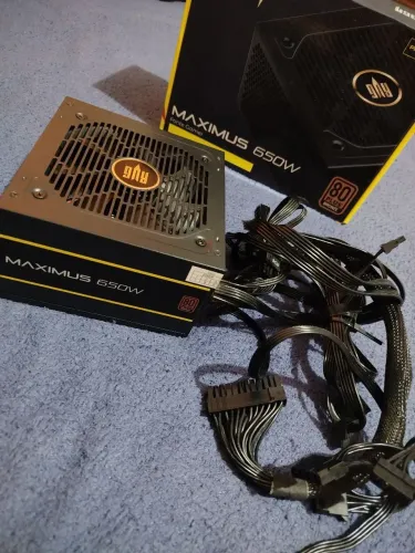 Vendo Fonte Gamer 650w 80plus Bronze