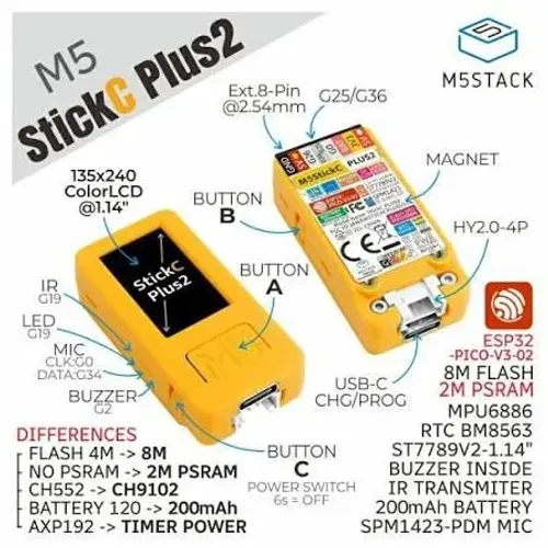 M5STICKC PLUS2