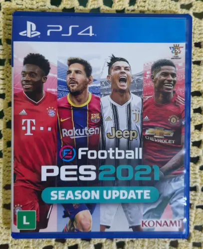 Jogo PS4 - Playstation 4 Midia Fisica PES 2021, PRO EVOLUTION SOCCER 21 s/detalhes R$ 270