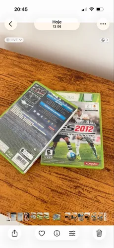 PES jogos originais de xbox 360