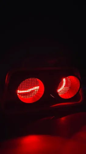 Luminária escapamento Porche