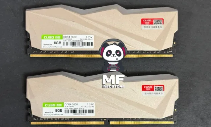 Memória RAM 2x8GB CUSO RGB 3200Mhz