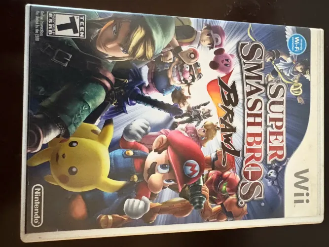 Super Smash Bros Brawl - Midia Fisica Nintendo Wii