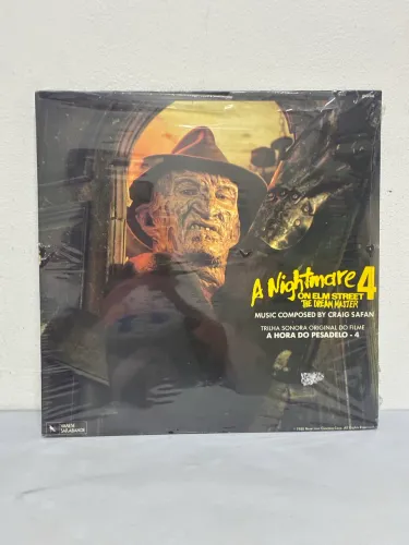 Lp A Hora Do Pesadelo 4 - A Nightmare On Elm Street 4 -1989