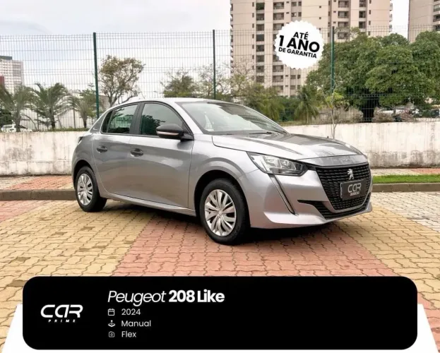 Peugeot 208 Like 1.0 Flex 6V 5P Mec. 2024