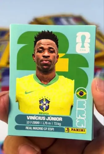 Figura Vinicius Júnior - copa do mundo 