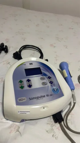 Aparelho de Ultrassom Terapêutico Sonopulse III Ibramed (1 MHz e 3 MHz)