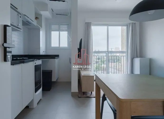Apartamento com 2 dormitórios para alugar, 40 m² por R$ 4.564/mês - Várzea da Barra Funda
