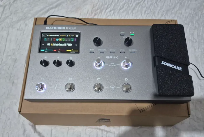 Pedaleira Sonicake Matribox 2 Pro