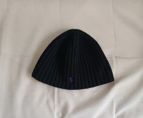 Gorro Infantil Polo Ralph Lauren Original - 90% Lã e 10% Cashmere (Tam 4-7 anos)