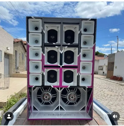 Paredão de Som pouco usado