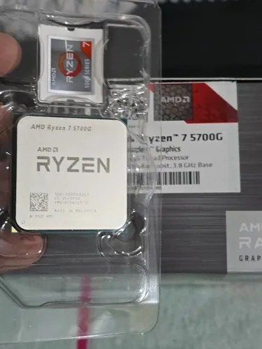 (Novo-OEM) AMD Ryzen 7 5700G 8C/12T GPU Vega 8 (4.6GHz Max) (SEM COOLER) - (VALOR FINAL)