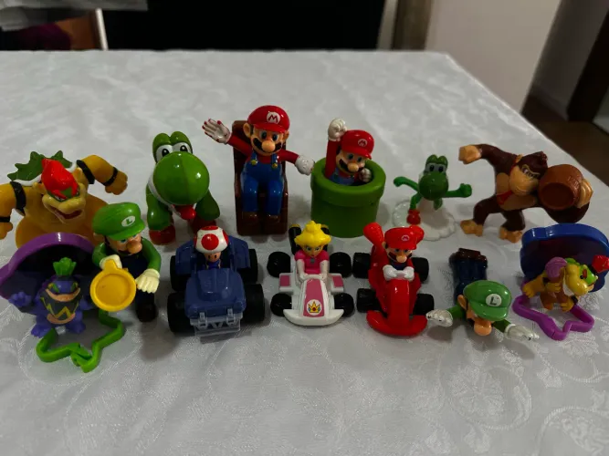 Lote Super Mario Bros McDonald?s - 13 Brinquedos