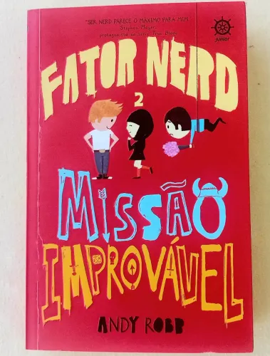 Livro FATOR NERD 2, MISSÃO IMPROVÁVEL 