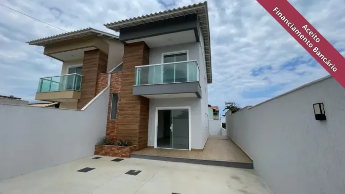 Foguete/Cabo Frio-Lindas casas 1a locação, 4qtos, 103m2, terreno 215m2. Rgi.