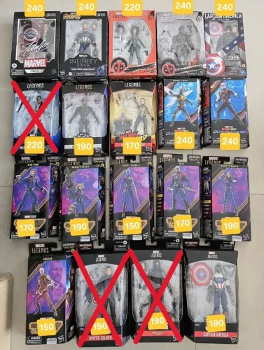 Marvel Legends Diversos (LEIA A DESCRIÇAO DO ANUNCIO)