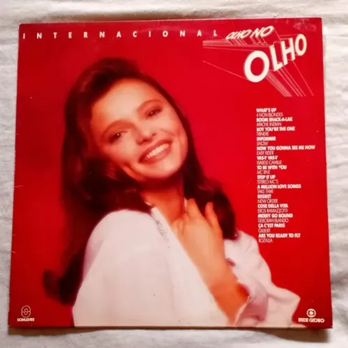 LP Vinil Olho No Olho Internacional Trilha Sonora da Novela 1993