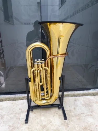 Tuba 3/4 BM Sib Laqueada - Usada - Aceito trocas - Parcelo 21x