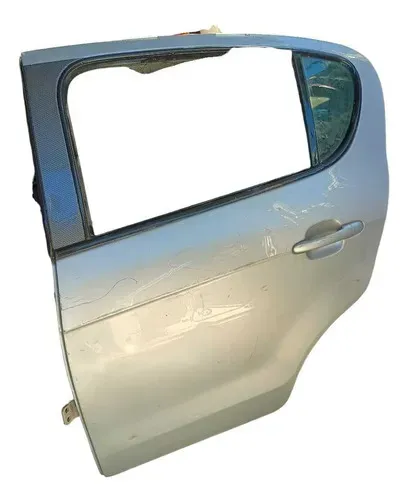 Porta Traseira Esq Fiat Palio 1.4 2013 C/detalhe Traseira Esquerda Cinza