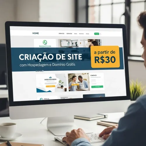 Criador de Sites e Redes Sociais para Serviços